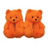 Plush Fur Teddy Bear Slippers